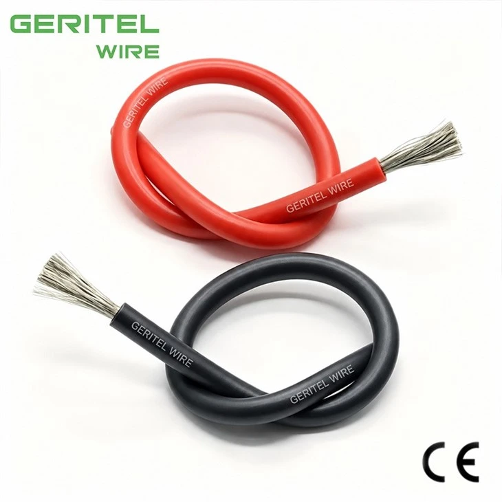 Motor Lead Silicone Wire For Warm Rotating-Machine Interiors factory