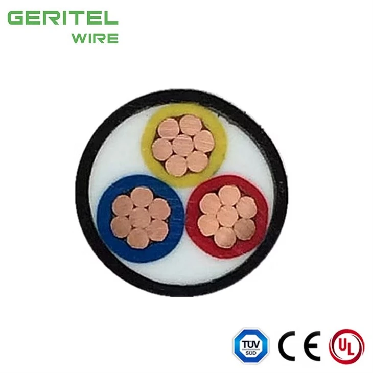 N2XY-J Power Cable With Green-Yellow Protective Conductor For German Projects factory