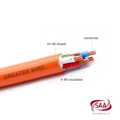 SAA xlpe armoured orange circular cable SAA xlpe armoured orange circular cable