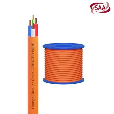 Orange Circular Cable Orange Circular Cable