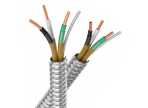 10/3 AC 90 armored electrical cable 10/3 AC 90 armored electrical cable
