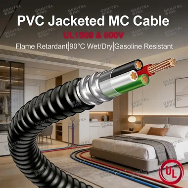 XHHW-2 Type MC feeder cable PVC jacket XHHW-2 Type MC feeder cable PVC jacket