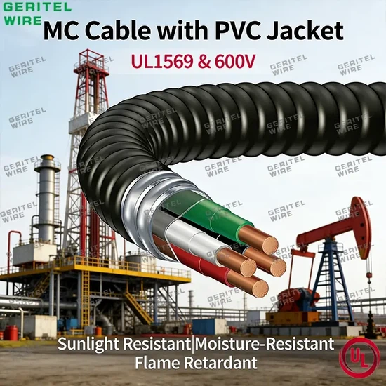 indutrial PVC Jacketed MC Cable indutrial PVC Jacketed MC Cable