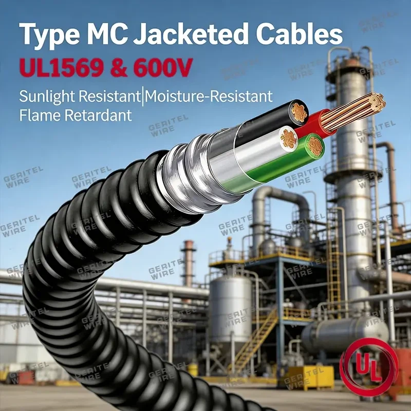 PVC Jacketed MC Cable Sizes: From 14 AWG To Large Feeder Cables