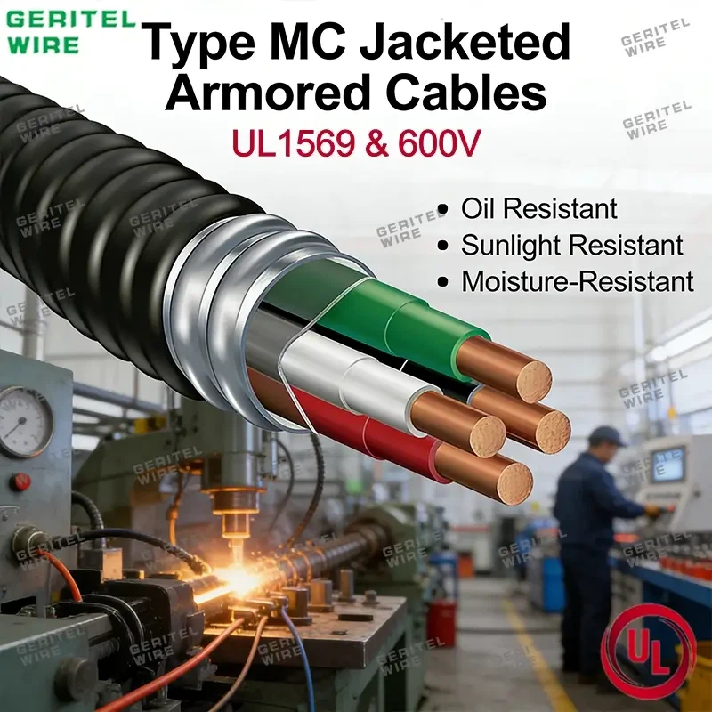 8/3 PVC Jacketed MC Cable: Applications For Commercial And Industrial Jobs