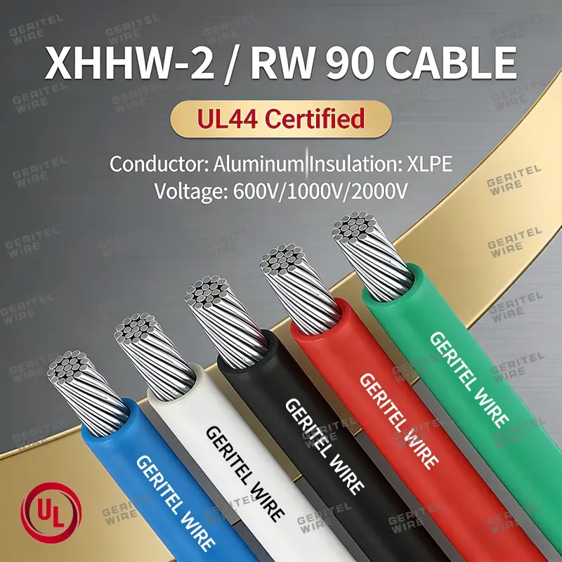 Aluminum XHHW-2 Wire For Commercial Building Power Distribution