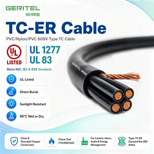 What Types Of Insulated Conductors Are Used in TC-ER Cable?