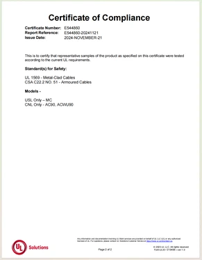 ul ac90 cable ul ac90 cable