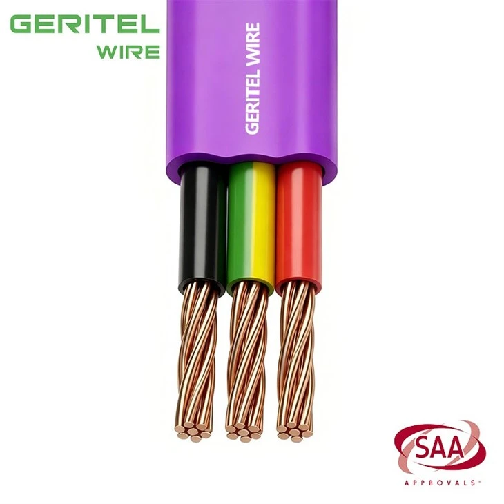 OEM Purple TPS Cable With Custom Marking And Packaging high quality