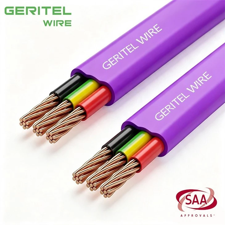 OEM Purple TPS Cable With Custom Marking And Packaging suppliers