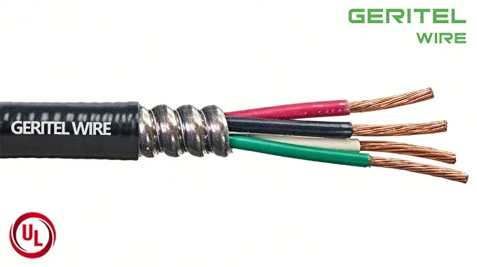 Type MC cable PVC jacket Type MC cable PVC jacket
