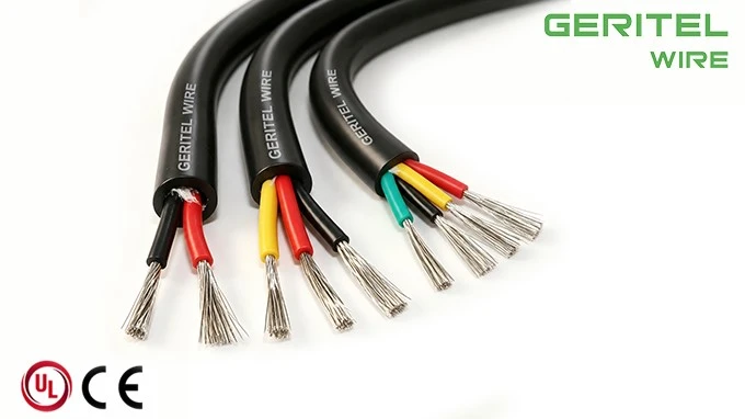 silicone rubber core insulated SiHF-J cable silicone rubber core insulated SiHF-J cable