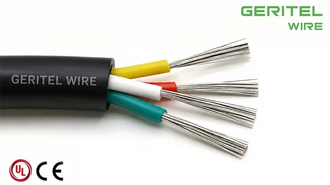 silicone cable for low mechanical stress silicone cable for low mechanical stress