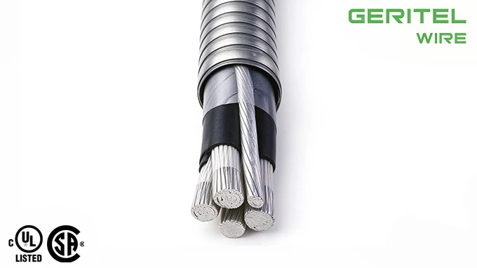 300 kcmil 4 conductor AC90 aluminum cable 300 kcmil 4 conductor AC90 aluminum cable