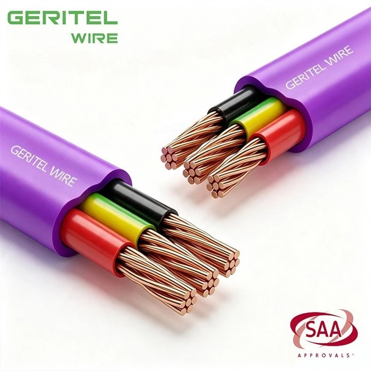 Purple TPS Cable Supplier For Electrical Wholesalers And Distributors price