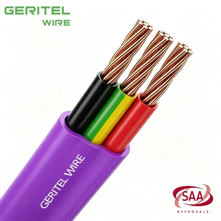 Purple TPS Cable Supplier For Electrical Wholesalers And Distributors high quality