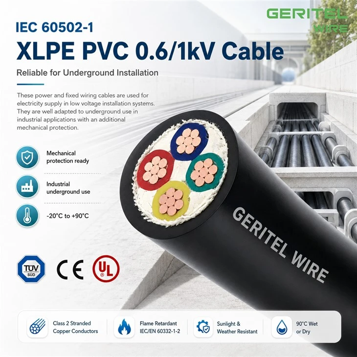 R2V Power Cable For Francophone African Building And Utility Projects