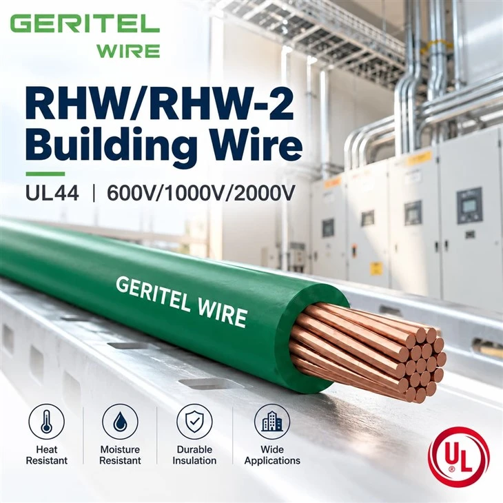 RHW-2 Copper Wire For Underground Conduit Installation