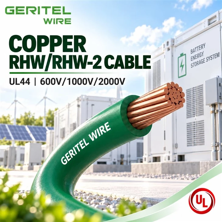 RHW Copper Power Cable Export Manufacturer For Projects
