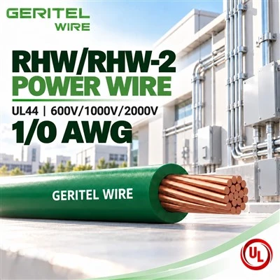1/0 AWG RHW-2 Copper Power Wire For Industrial Feeders