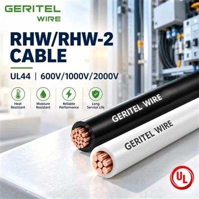 1000V RHW-2 Copper Power Cable For Commercial Distribution