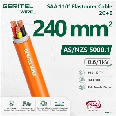 2×240+1×95E SAA 110°C Multicore Power Cable