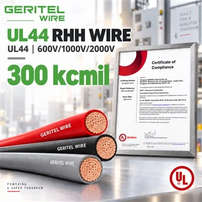 300 Kcmil RHH Copper Power Cable For Commercial And Industrial Switchgear