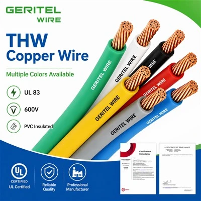Bulk Supply THW Wire For Large Construction And Infrastructure Projects