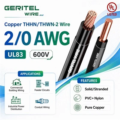 Bulk THHN Wire PVC Nylon Copper Conductor
