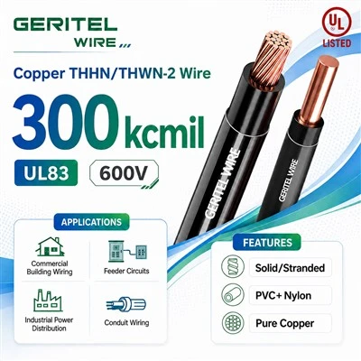 Copper Conductor PVC Nylon Wire 600V Electrical Building Wire