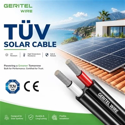 Corrosion Resistant Solar Cable For Outdoor Solar Power Systems