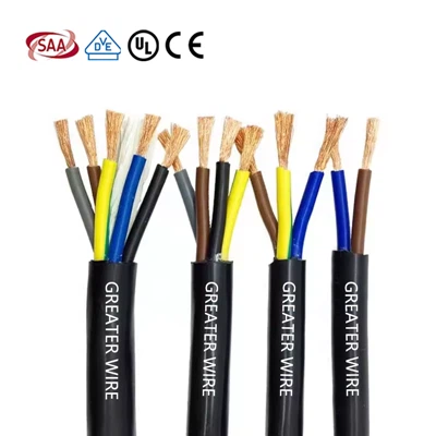 H03VV-F Cable 300V OMY 3x0.5