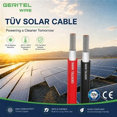 H1Z2Z2-K Solar Cable For Outdoor Solar Power Systems