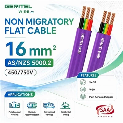 OEM Purple TPS Cable With Custom Marking And Packaging