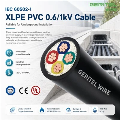 R2V Power Cable For Francophone African Building And Utility Projects