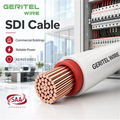 SAA Approved SDI Cable – 450 750V V90 Single Core Supply For Australian Projects