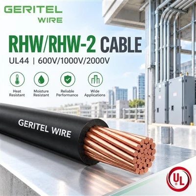 Single Core RHW/RHW-2 Copper Power Wire For Conduit