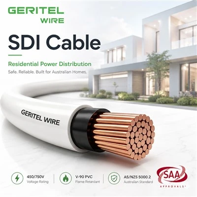 Single Double Insulated Cable For Mains Submains And Building Subcircuits