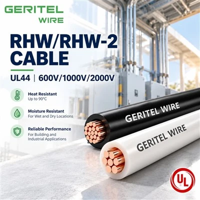 Stranded Copper RHW-2 Cable For Industrial Feeders