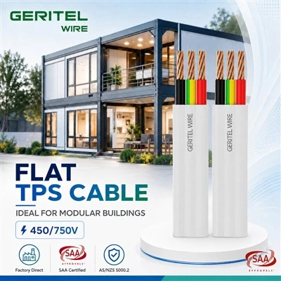 Tiny House Flat TPS Cable For Tiny Houses | GERITEL WIRE