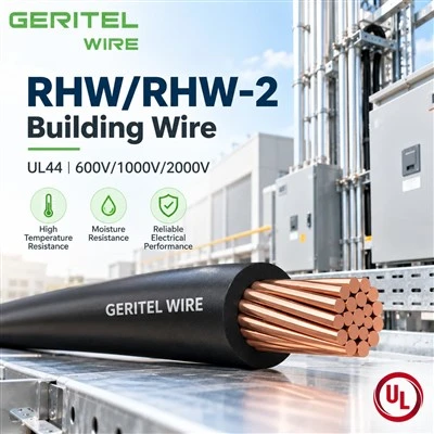 UL44 Copper RHW-2 Cable For Wet And Dry Electrical Locations