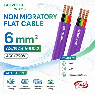 Violet TPS Cable Export Supplier For New Zealand Building Projects