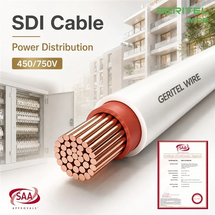 Switchboard SDI Cable For Neat And Reliable Panel Wiring