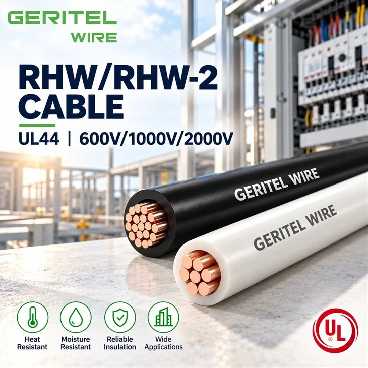 Thermoset Insulated RHW-2 Copper Building Cable