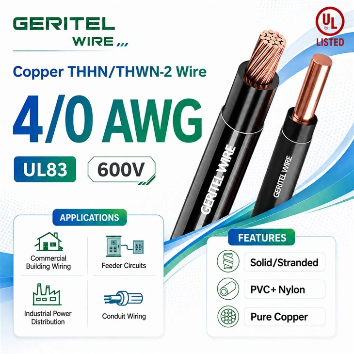 THHN Cable Supplier Copper Wire For Conduit