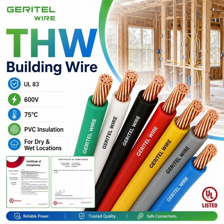 THW Wire For Hotels Resorts And Hospitality Building Electrical Systems