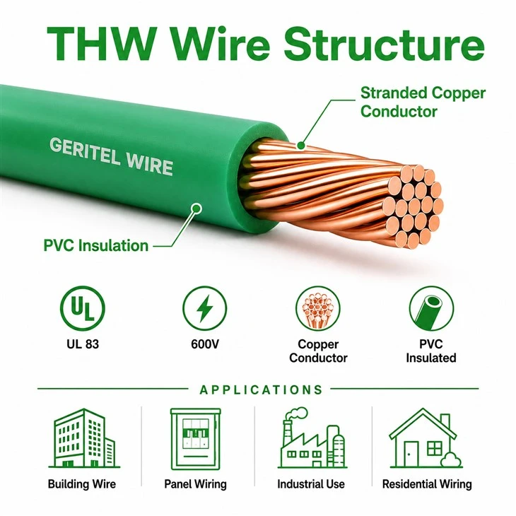 THW Wire For Workshops Garages And Light Industrial Electrical Systems